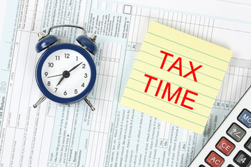 tax time concept