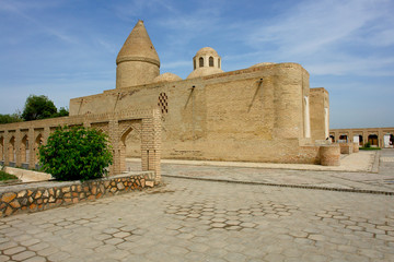 Chashma-Ayub Mausoleum or Job's well, in Bukhara, Uzbekistan
