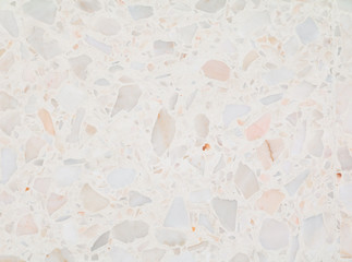 terrazzo flooring texture polished stone pattern wall and color old surface marble for background...