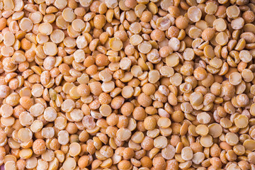 Dry peas background. Сlose up.