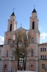 Jesuit Church in Kaunas in Lithuania 