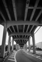 Concrete Highway Overpass