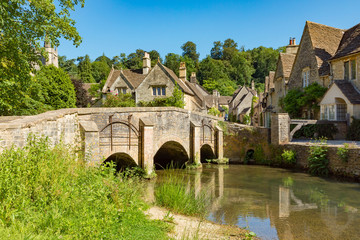 Castle Combe, Wiltshire, England