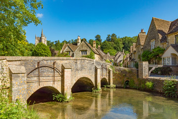 Castle Combe, Wiltshire, England