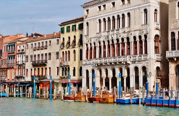 Venedig, Paläste am Canal Grande