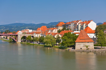 Obraz premium Maribor city embankment