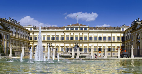 Fototapeta na wymiar Monza, Villa Reale,, Lombardia, Italia, Italy