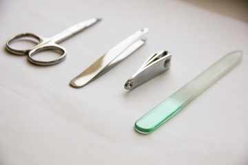 Manicure set, manicure tools