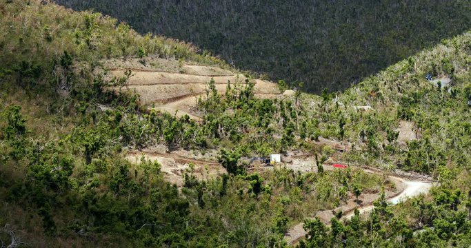 Housing developement in St John, US Virgin Islands