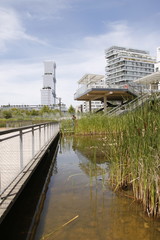 Obraz premium Parc Martin-Luther-King à Paris