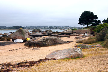 C&ocirc;te de granit Rose en Bretagne