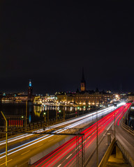 Fototapeta na wymiar City view at night