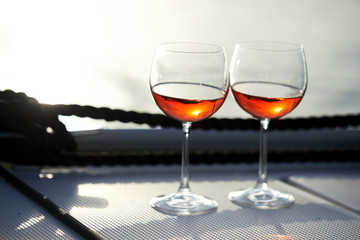 glasses of wine