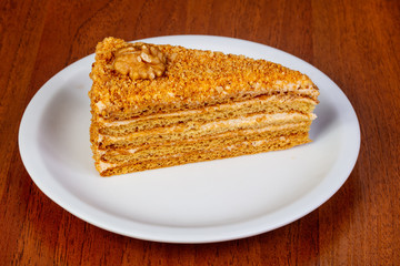 Sweet honey cake