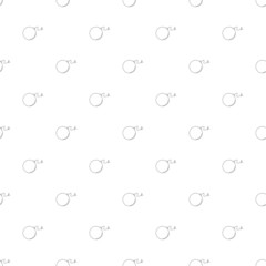 Bomb background from line icon. Linear vector pattern