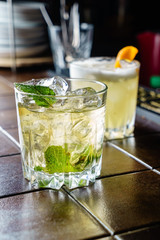 cocktail in the bar