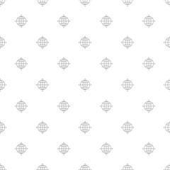 Internet background from line icon. Linear vector pattern