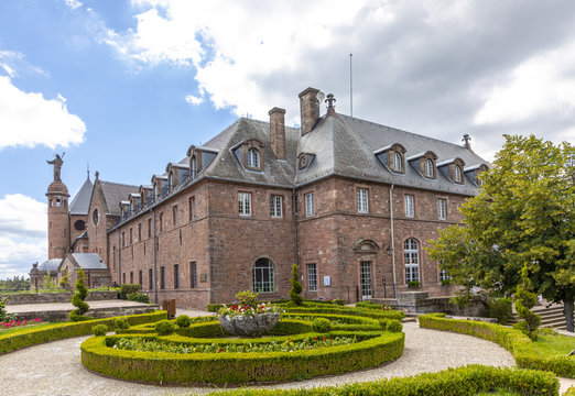 famous cloister saint odile in Ottrott