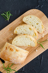 Italian ciabatta bread