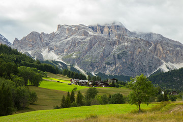 view of Dolomites Alps