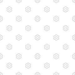 Setting background from line icon. Linear vector pattern