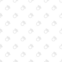 Zoo background from line icon. Linear vector pattern