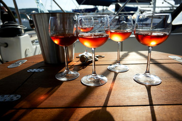 glasses of wine