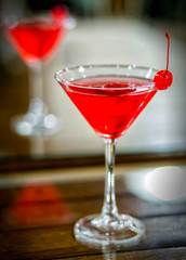 cocktail on the table