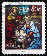 Postage stamp Ireland 2013 Nativity, Christmas