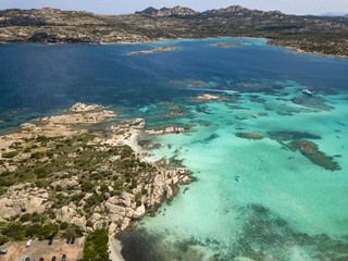 Obraz premium Aerial Perspective over La Maddalena