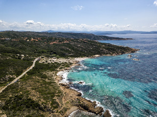 Aerial Perspective over La Maddalena
