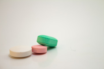 Obraz na płótnie Canvas Medications in the form of tablets.