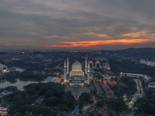 Masjid Sultan Salahuddin Abdul Aziz Shah in Malaysia