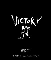 스포츠 포스터 / 손으로 그린 스포츠 그림