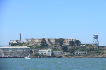 Naklejka premium Alcatraz Island in San Francisco