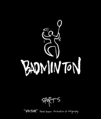 스포츠 포스터 / 손으로 그린 스포츠 그림