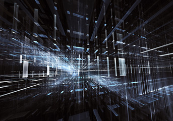 Abstract technology illustration