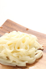 Japanese regional food, Nagoya Kishimen Udon noodles