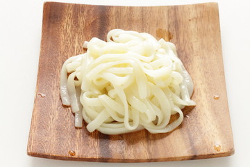 Japanese regional food, Nagoya Kishimen Udon noodles