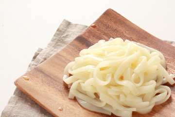 Japanese regional food, Nagoya Kishimen Udon noodles