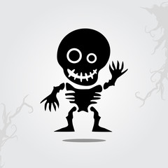 Vector Illustration of Halloween Background