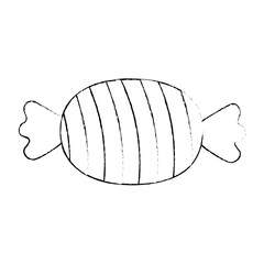 sweet candy isolated icon vector illustration design