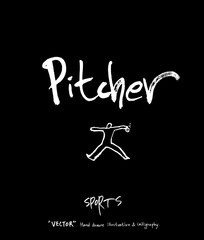 스포츠 포스터 / 손으로 그린 스포츠 그림