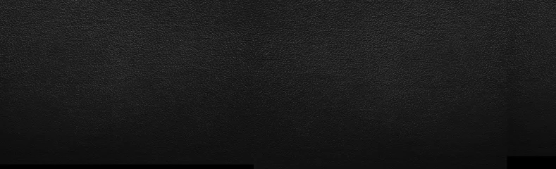 Deurstickers Panorama of Black leather texture and background © torsakarin
