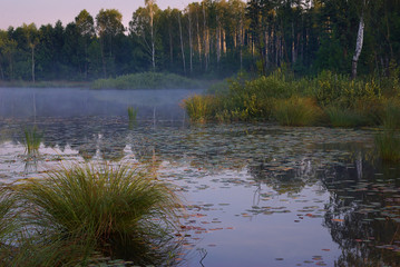 Świt nad jeziorem © Tomek Kiecana