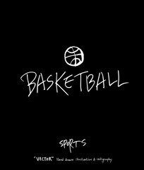 스포츠 포스터 / 손으로 그린 스포츠 그림