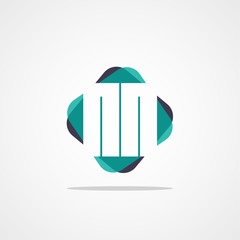 Initial Letter NN Logo Template Vector Design