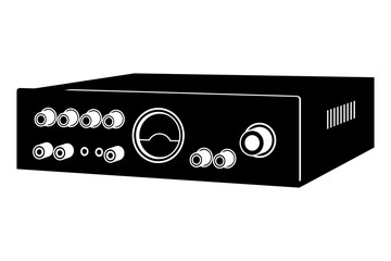 Audio equipment for the music experience. Karaoke amplifier