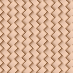 Texture of beige leather weaving seamless pattern