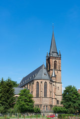 Fototapeta na wymiar Kirche in Sulzbach